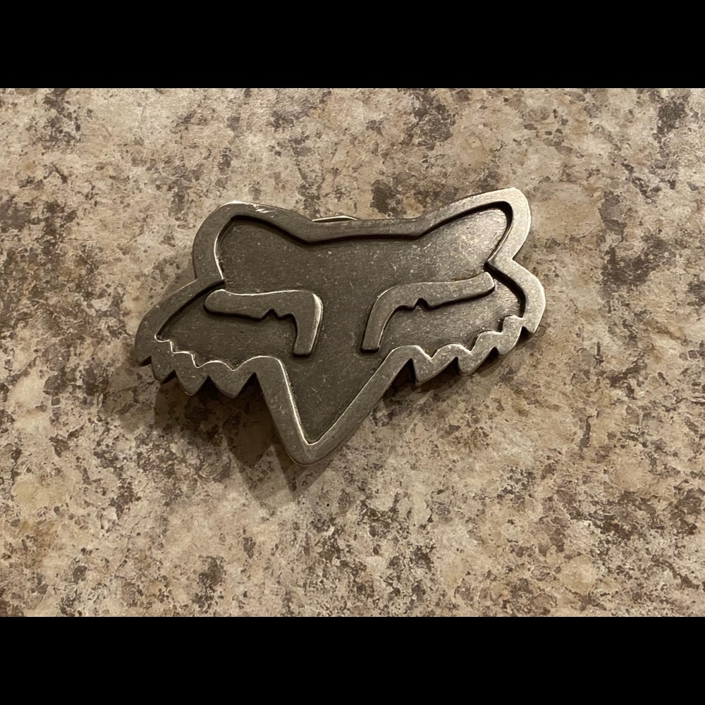 Fox belt buckle